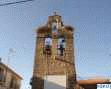 Torre con reloj de la ermita  en Cilleros, Sierra de Gata
