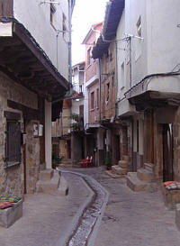 Calle de San Martín de Trevejo - Licencia Creative Commons de Federico Romero