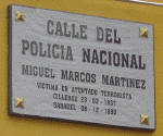 Calle a un policia de Cileros, Sierra de Gata.
